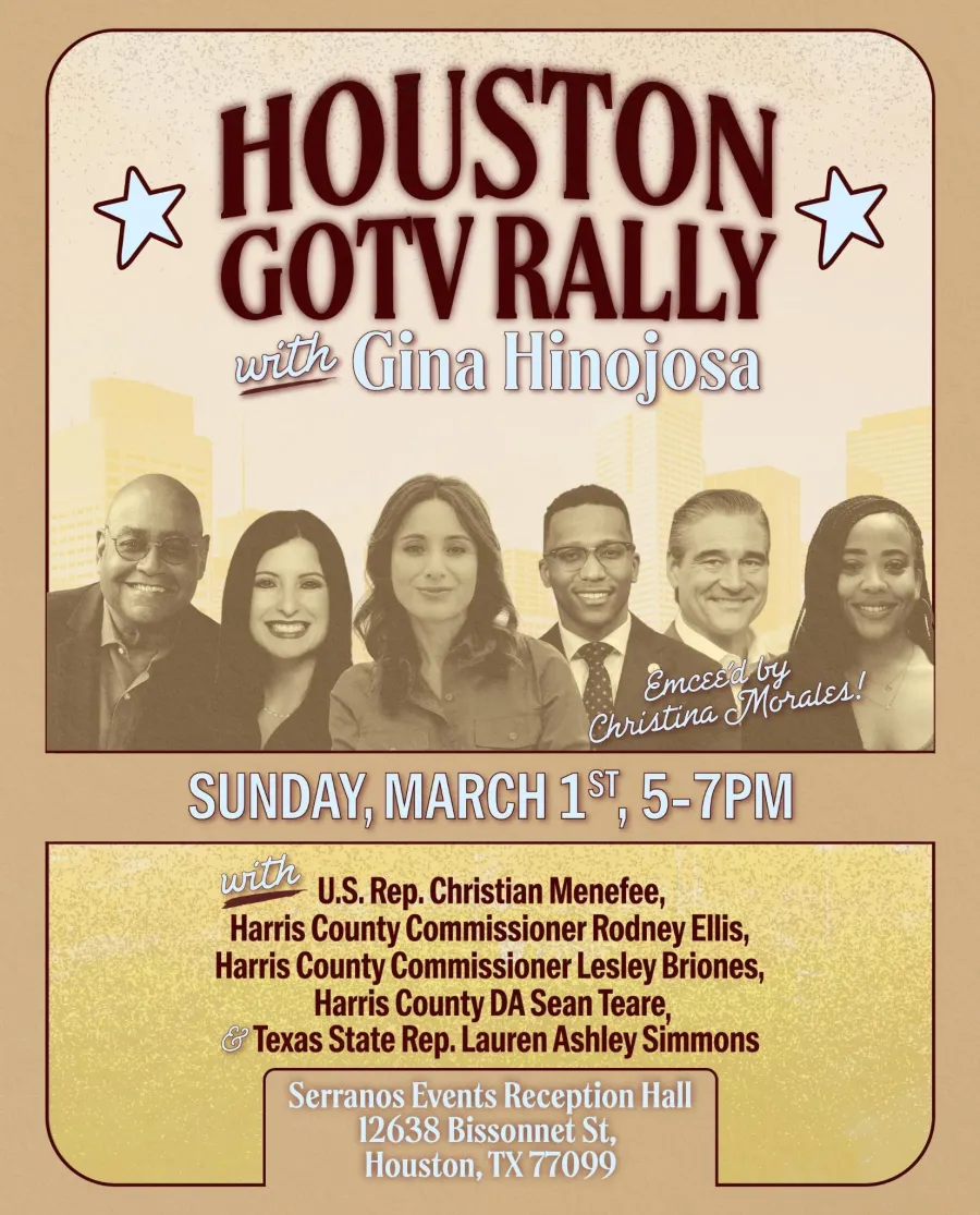 Houston GOTV Rally w/ Gina Hinojosa